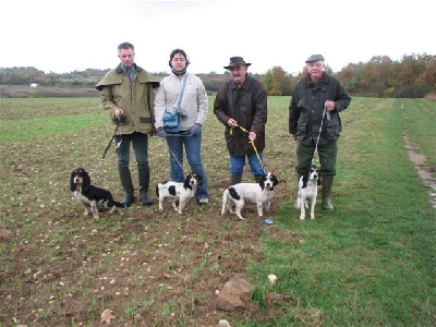 des Varennes du Val de Loire - Résultats Brevet de Chasse à Saint-Marcel (35) le 7/11/2010